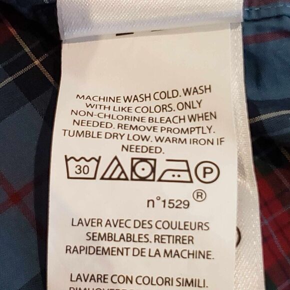 Polo Ralph Lauren Shirt Oxford Button Down LS Mens Size Medium Plaid Classic - Picture 8 of 13